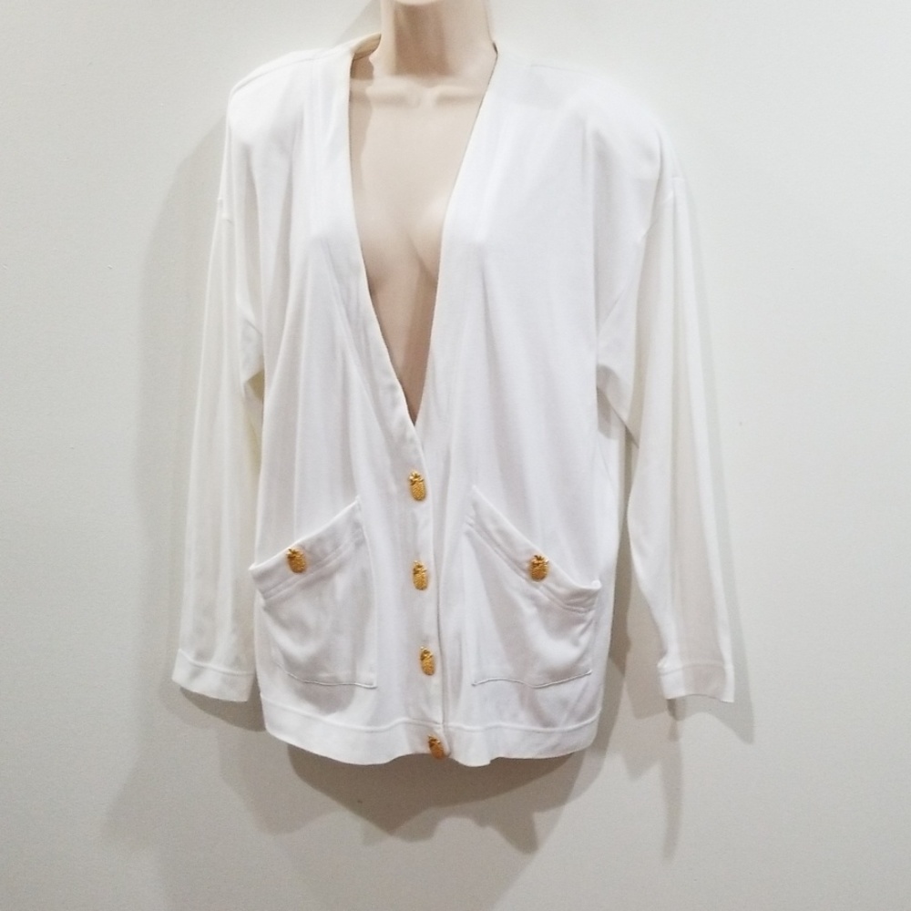 Eminent vintage women's white top
